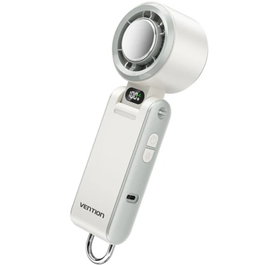 Vention Ventilador de mano PBCW0 con 100 velocidades, Blanco